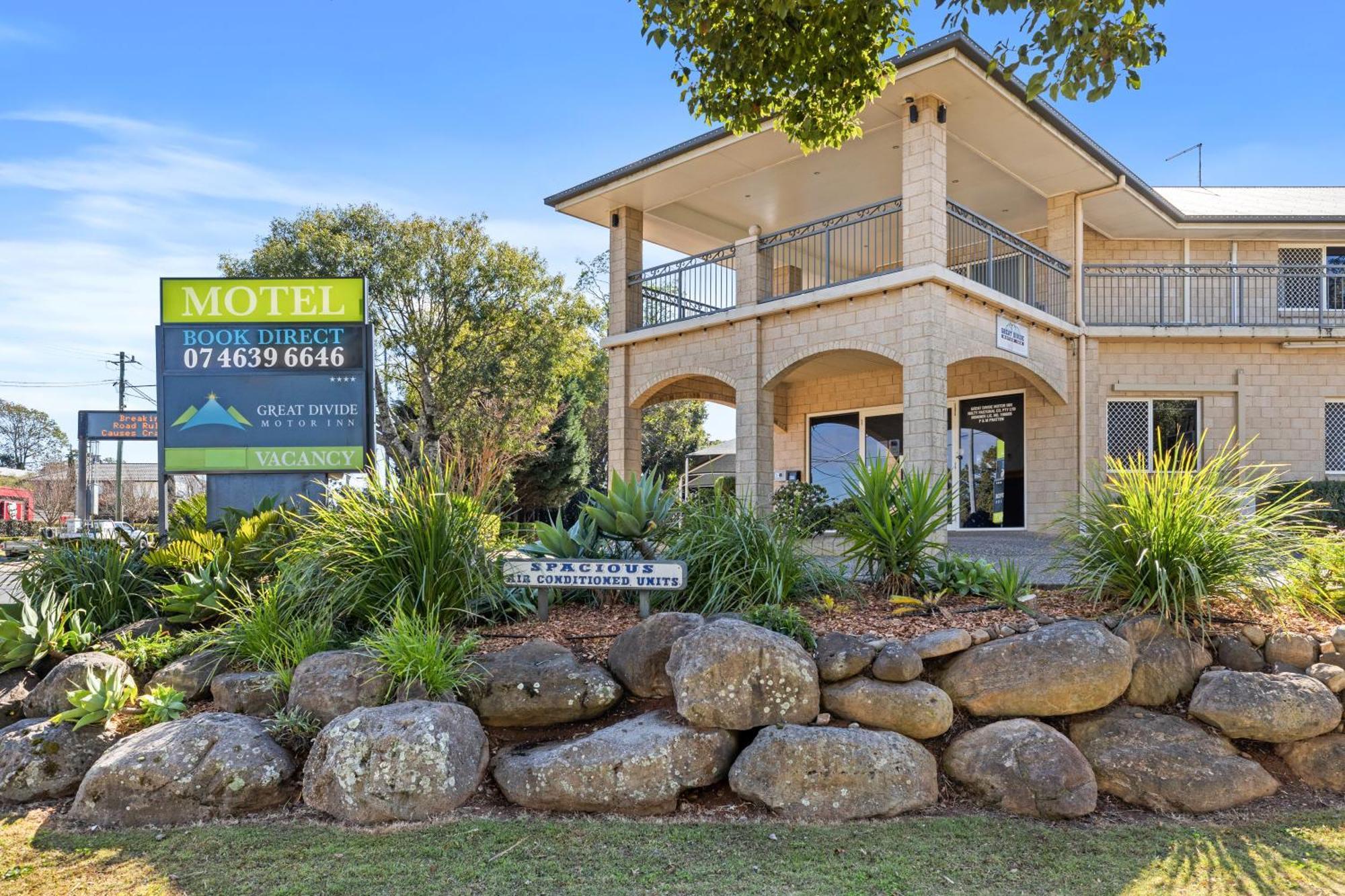 Great Divide Motor Inn Toowoomba Exterior foto